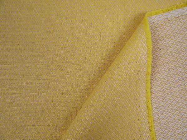 b-1351530-1051-230-Dobby-Raute-warmes-gelb-3 Dekostoff Jacquard, Diamant, warm yellow