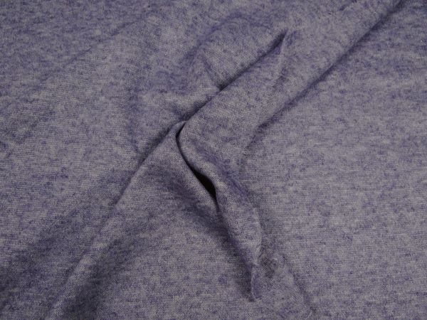 Feinstrickstoff, purple melange