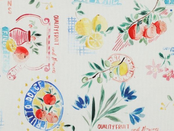 Dekostoff , mediterranes Muster