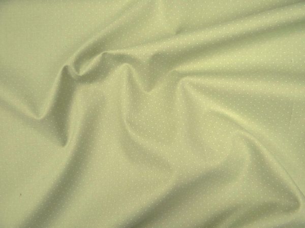 Trachtenstoff, Pünktchen, salbei