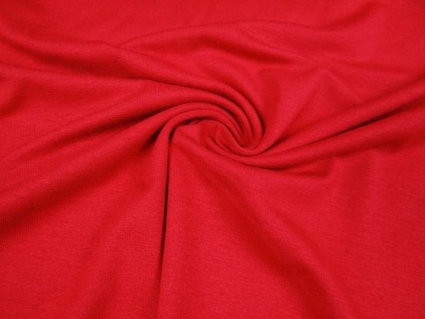 Jersey Viskose rot