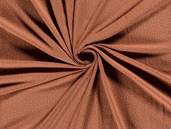 Jersey Dots, braun Jersey Dots, braun