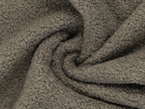 Teddy Boucle uni soft grau Teddy Boucle uni soft grau