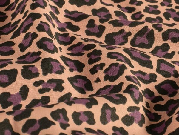 Baumwollwebstoff, Animalprint nude