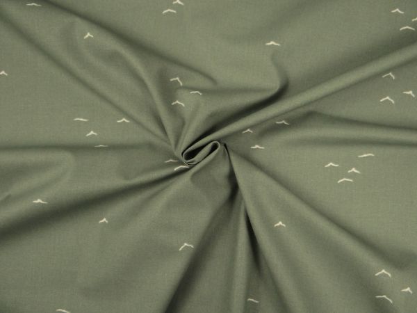 100 % Baumwolle Möwe dusty mint