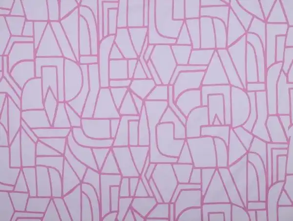 Baumwollwebstoff, abstraktes Muster, flieder Baumwollwebstoff, abstraktes Muster, flieder