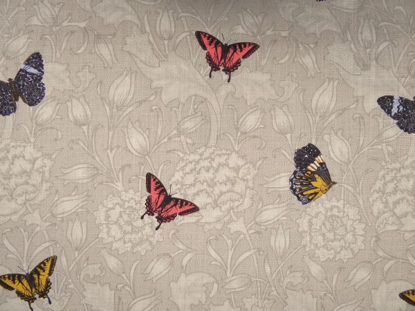 Dekostoff Schmetterling 