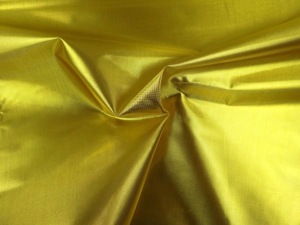 Webstoff, metallischer Effekt, gold