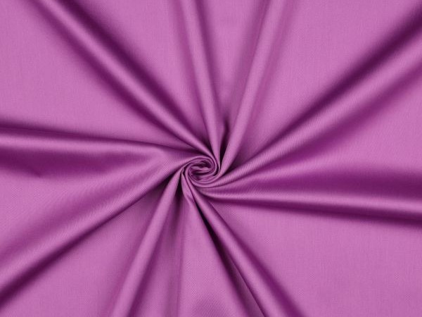  Blusenstoff , Baumwollsatin, uni, lila