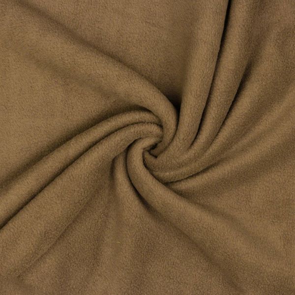 Fleece-07000-064-camel-hell Fleece taupe uni