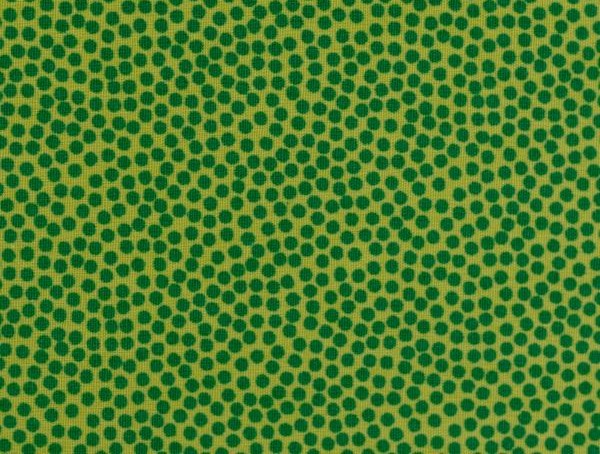 100 % Baumwolle Punkte grün 100 % Baumwolle Punkte grün