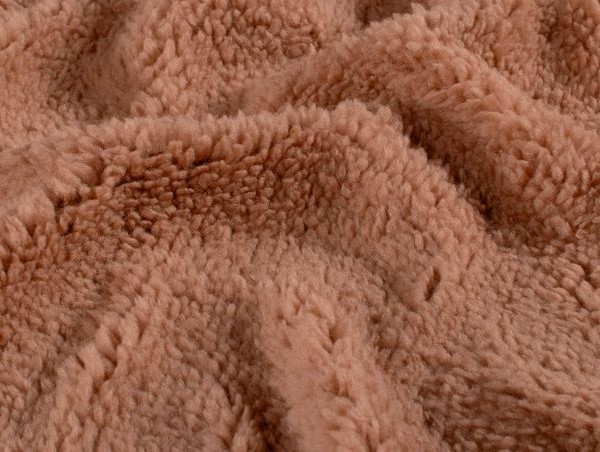 Sherpa- Fleece uni, nougat Sherpa- Fleece uni, nougat