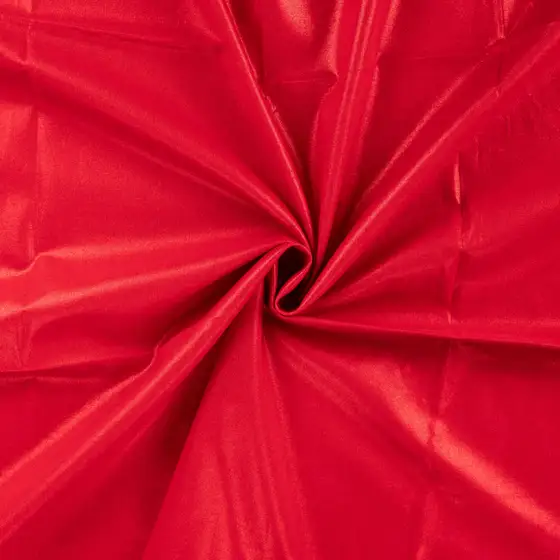 Baumwollstoff, 100 % Baumwolle , Glanz beschichtet, rot