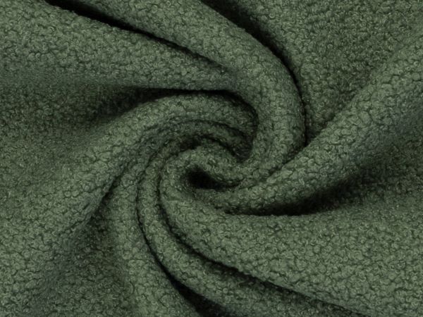 Teddy Boucle uni soft grün Teddy Boucle uni soft grün