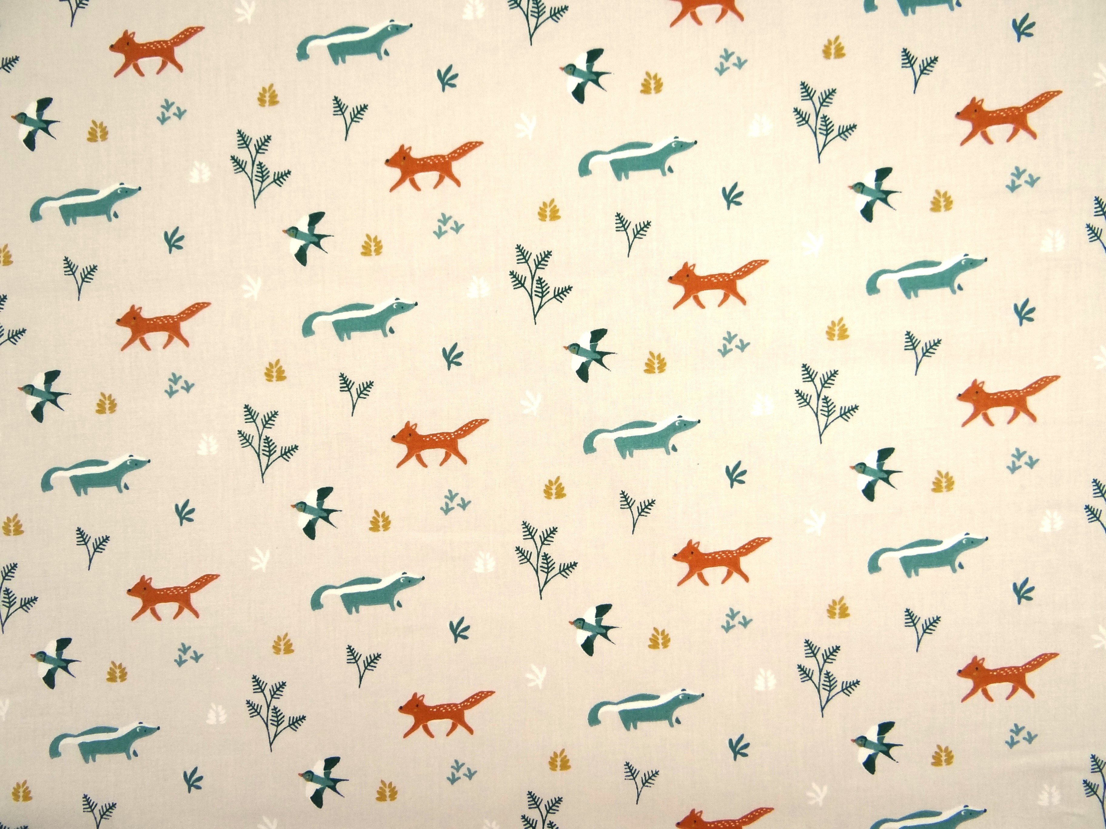 100 % Baumwolle Dachs, Fuchs & Co