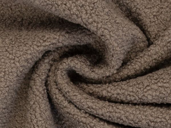 Teddy Boucle uni soft taupe Teddy Boucle uni soft taupe