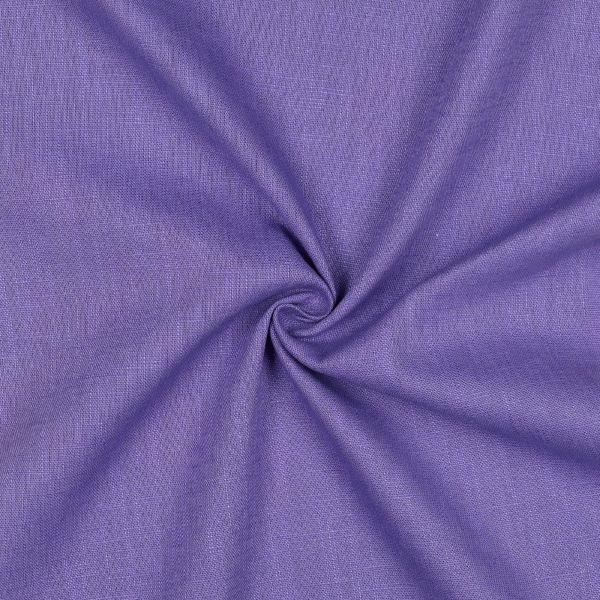 Leinen uni lila