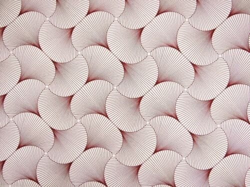 stof-LSC-135002-rot-weiss Dekostoff graphisches Muster rot/weiß