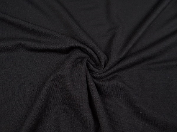 Jersey Viskose schwarz