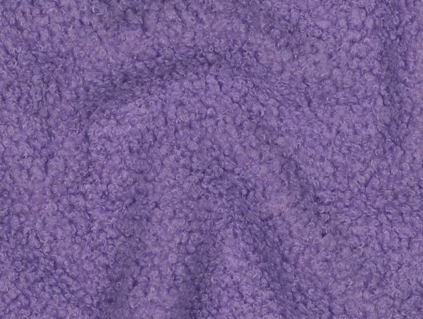 Teddy Fleece double face lila