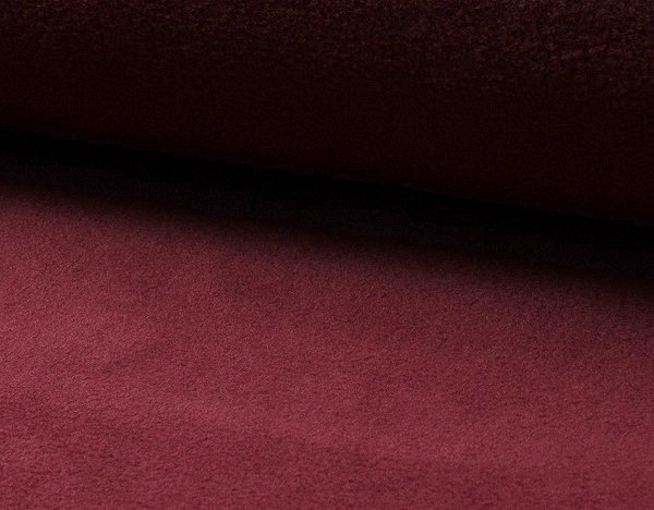 0032-319 Fleece bordeaux uni