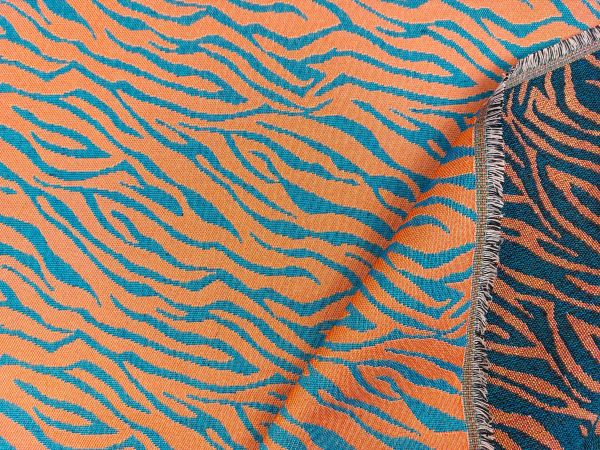 Dekostoff , Jacquard, Animalmuster