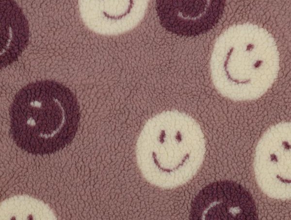 Teddystoff, Strick, Smily, rose Teddystoff, Strick, Smily, rose