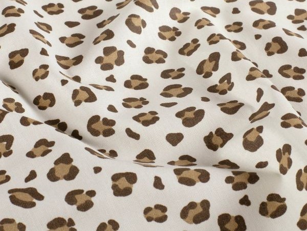 Baumwollwebstoff, Animalprint Baumwollwebstoff, Animalprint