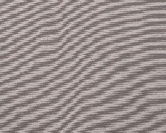 Jersey , Streifen, taupe/ ecru 