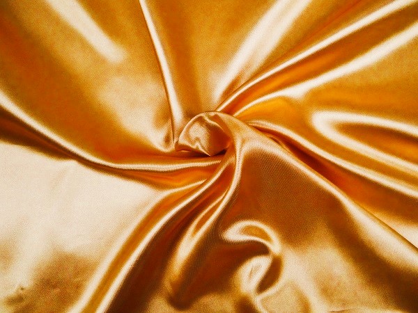 17831-195-gold Satinstoff gold