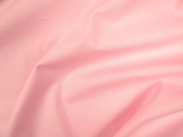 Trachtenstoff, Pünktchen, rosa