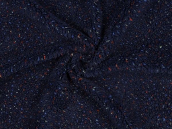 Teddystrick, navy / bunt Teddystrick, navy / bunt