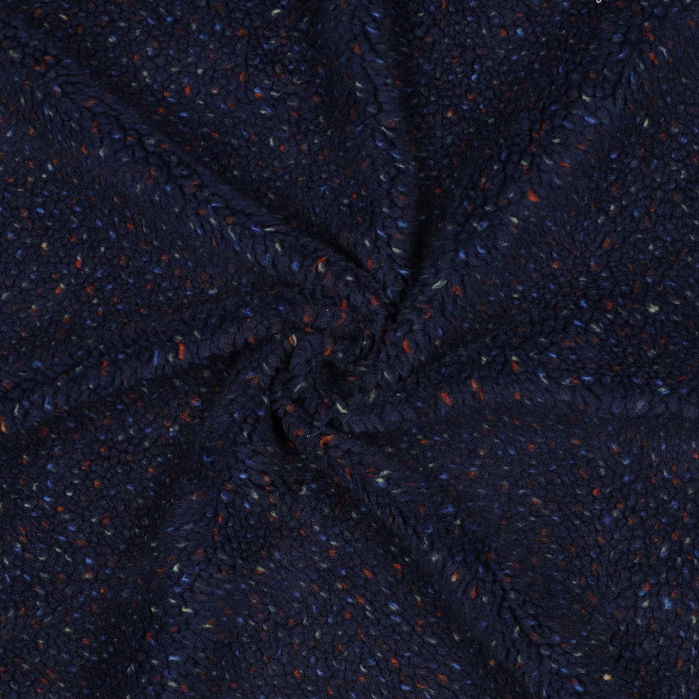 Teddystrick, navy / bunt Teddystrick, navy / bunt