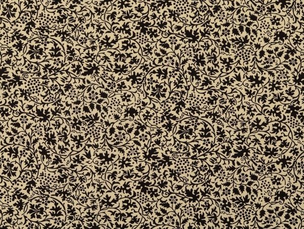 Kombistoff ecru / schwarz florales Dessin Kombistoff ecru / schwarz florales Dessin
