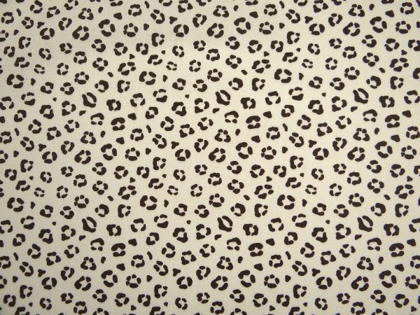 Baumwollwebstoff, Animalprint , klein