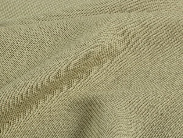 Heavy Knit Strickstoff, uni, oliv Heavy Knit Strickstoff, uni, oliv