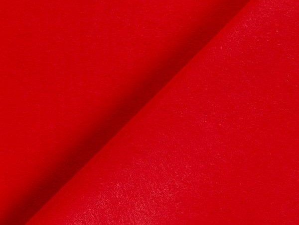 Filz uni rot Filz uni rot