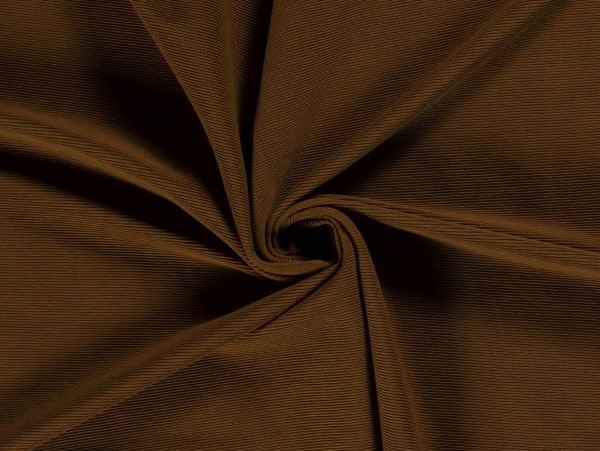 18493-055 Jersey , Rippenware, braun