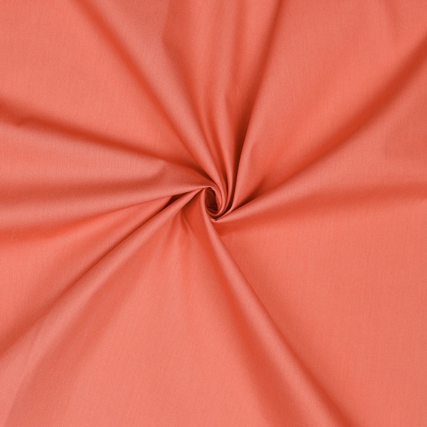 6006-063-coral 100 % Baumwolle coral