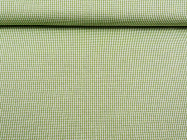 SW602-001rN3MrOP05Urs3 100 % Baumwolle Karo kiwi 1 mm