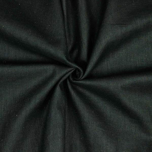 04414-001_schwarz Leinen uni schwarz