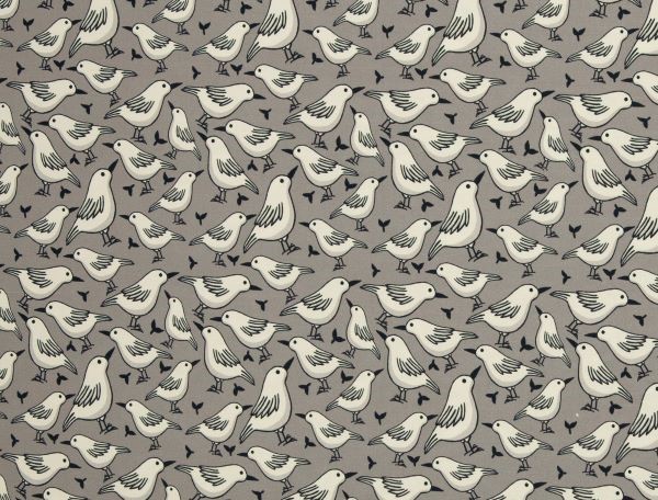 Dekostoff Möve grau Dekostoff Möve grau