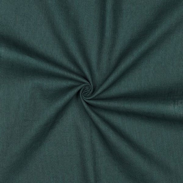 Leinen uni old green