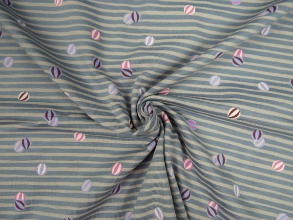 k10056-005-2 Jersey Streifen & Bälle jeans