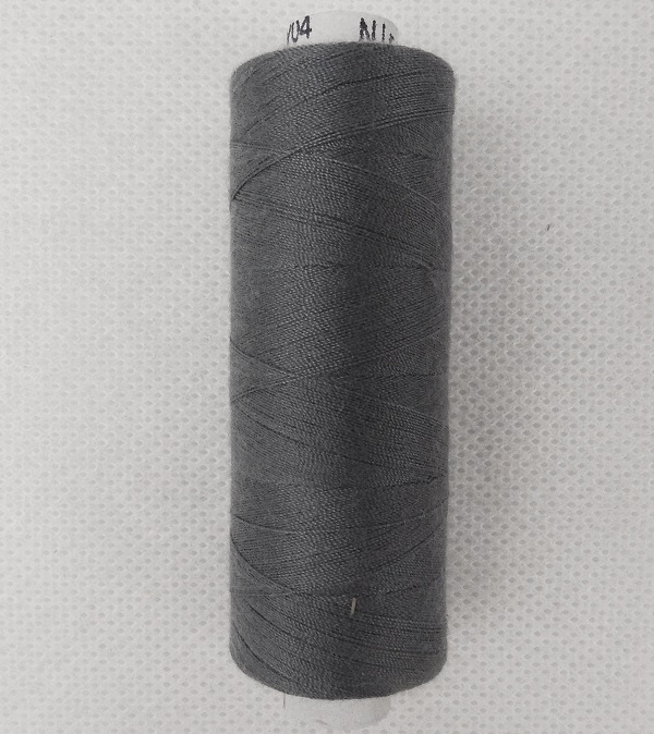 Garnrolle 500 m dunkelgrau