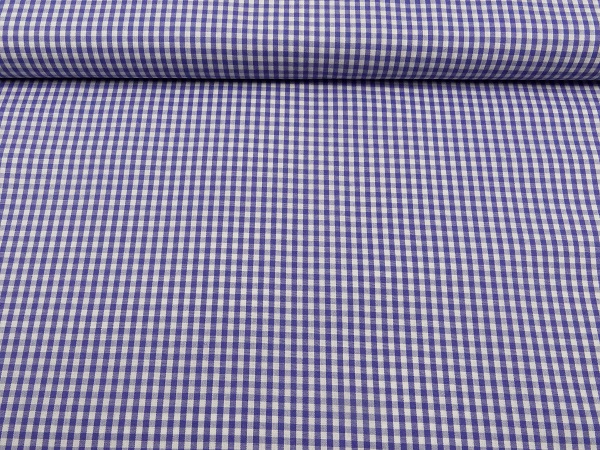 SW254-003-rtoyal 100 % Baumwolle Karo royal 3 mm