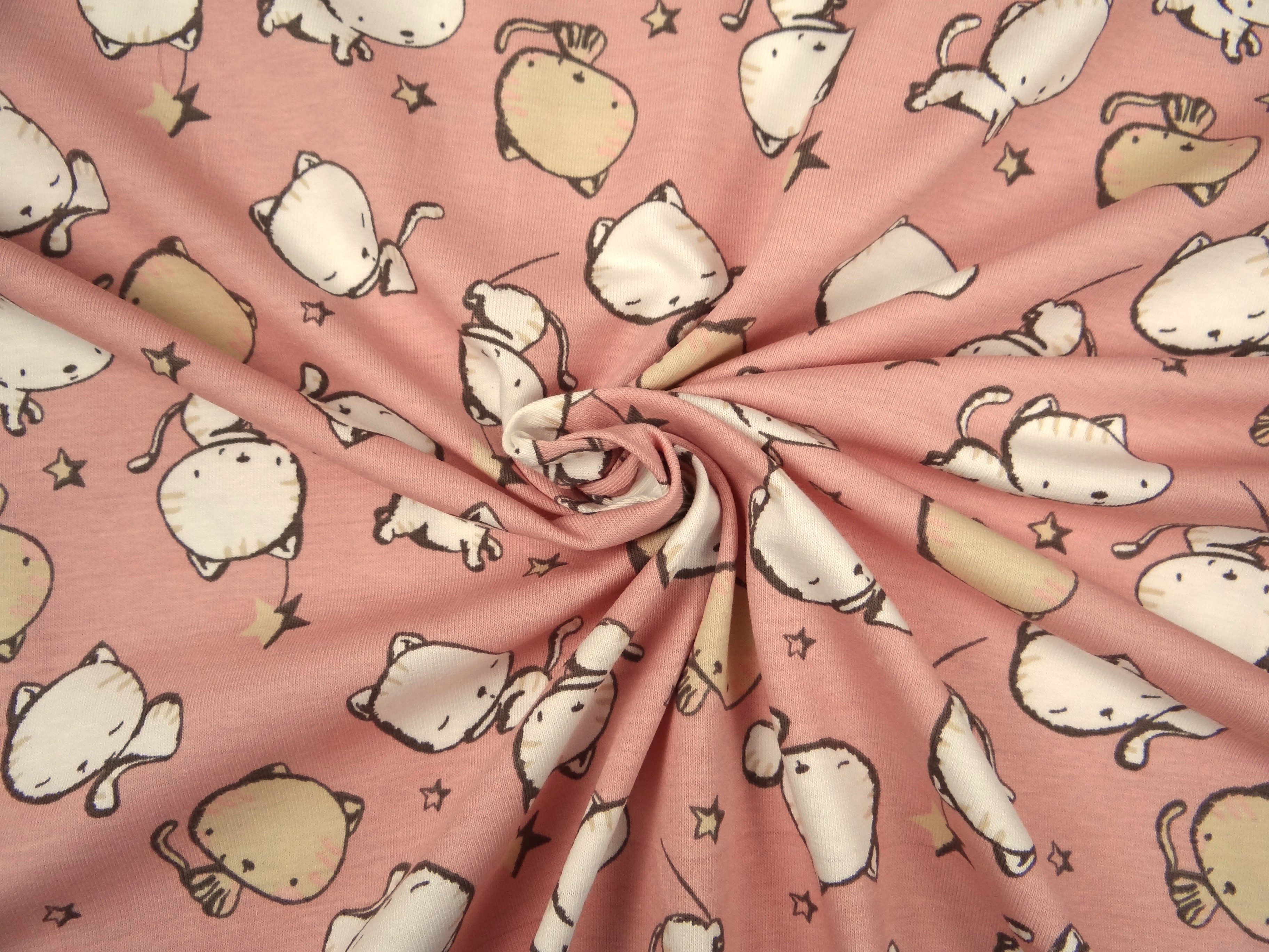 Jersey kleine Kätzchen, rose
