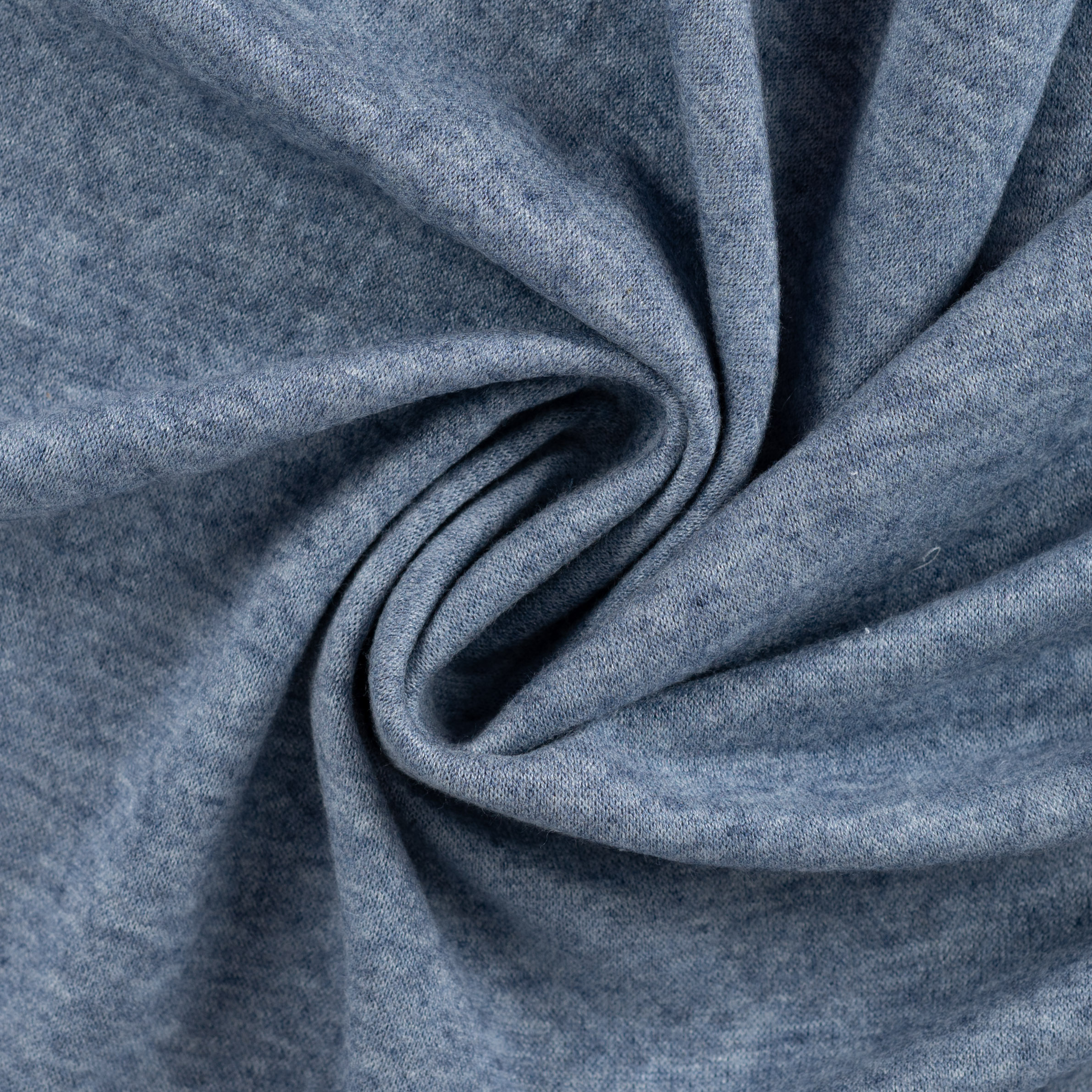 Feinstrickstoff, blau