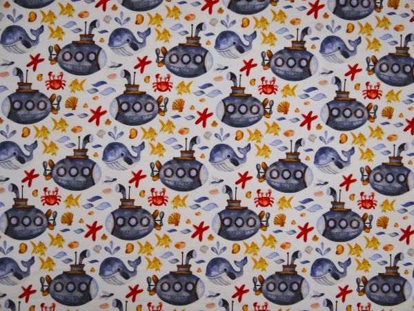 Jersey , U-Boot unter Wasser