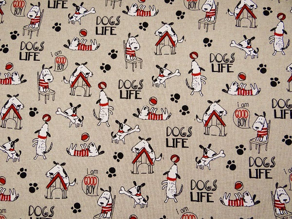 1-104530-1733-650 Dekostoff Hunde Good Boy